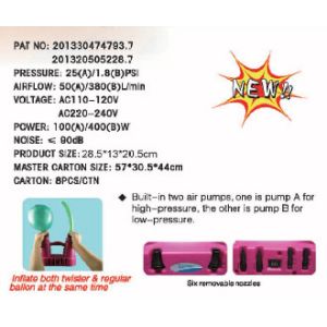 HT-509 Electric Balloon Air Pump In Toy & Gifts