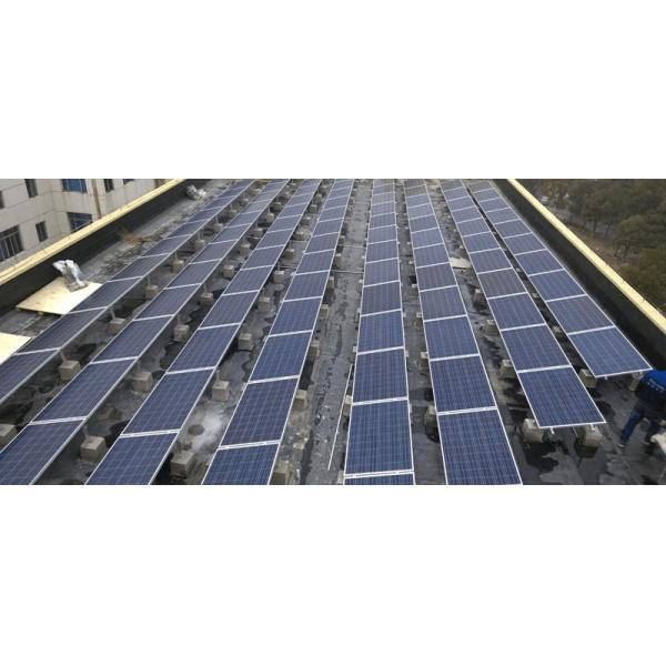 Buy Agricultural Field Anodized Metal PV Mounting Brackets For Framed Frameless Solar Modules at wholesale prices