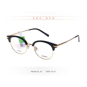Quality Fashionable Unisex Parim Eyeglasses Frames Light Half Frame Round Eye for sale