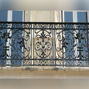 Germany Powder Coated Iron Fence For Outdoor Minimalist Luxurious Style
