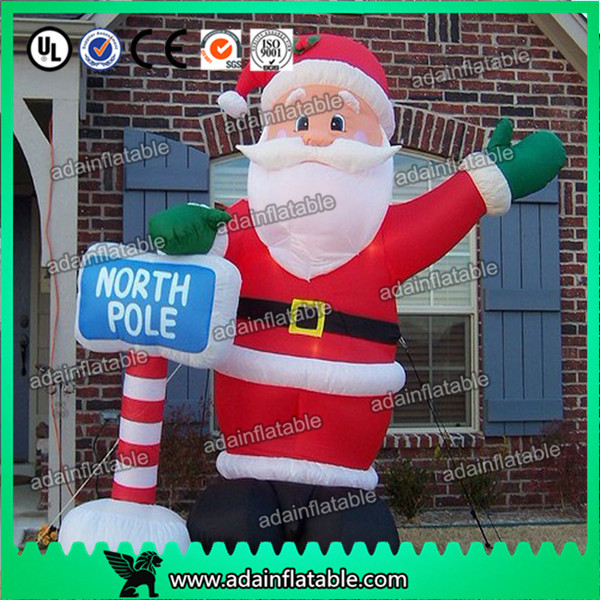 Buy 3m Inflatable Santa, Inflatable Claus, Christmas Advertising Inflatable Cartoon at wholesale prices