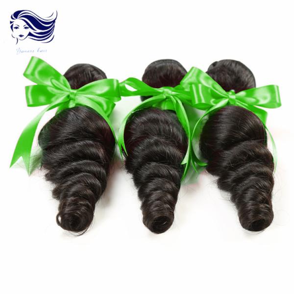 Buy Double Weft Virgin Indian Hair Extensions For Thin Hair Shedding Free at wholesale prices