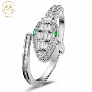 Miler Stainless Steel Quartz Dress Watch 30m Waterproof White Dial