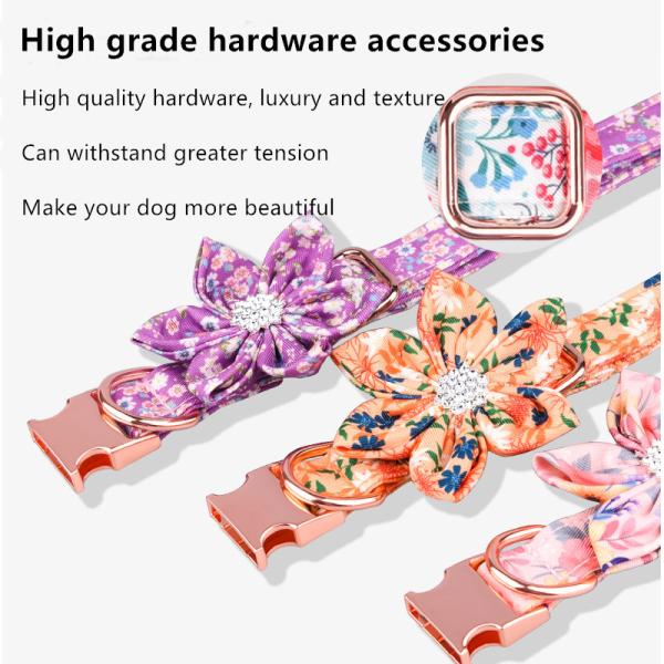 100g Size 1.5 X26-42cm Sunflower Collar For Dogs