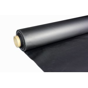 Black Neoprene Coated Glass Cloth For Flexible Connector