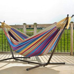 Compact Hammock Swing Chair Household Double Swing Chair With Stand