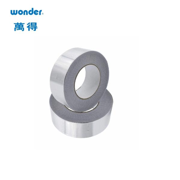 Buy Sealing Aluminum Foil Waterproof Tape , Silver Self Adhesive Aluminium Tape at wholesale prices