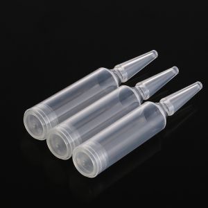 Serum Plastic Ampoule Packaging , Small Empty Lotion Bottles 16mm Diameter