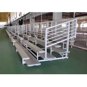 China Tennis Court Grandstands Planks Portable Aluminum Bleacher on sale