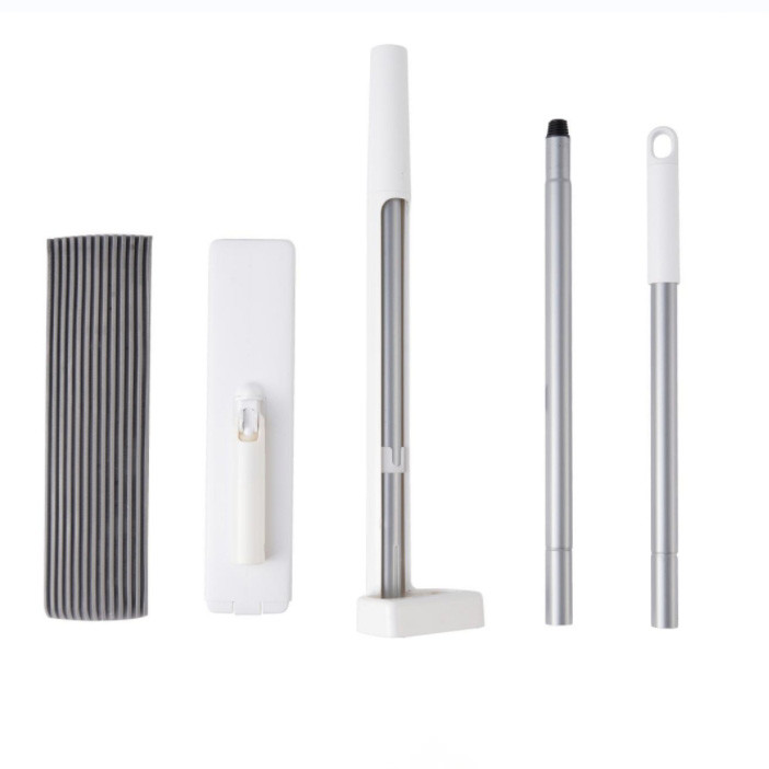 Easy Clean Sponge Mop With Self Squeeze Mechanism Dry And Wet Mop Effortless