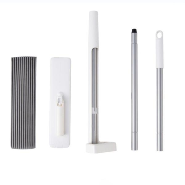 Easy Clean Sponge Mop With Self Squeeze Mechanism Dry And Wet Mop Effortless