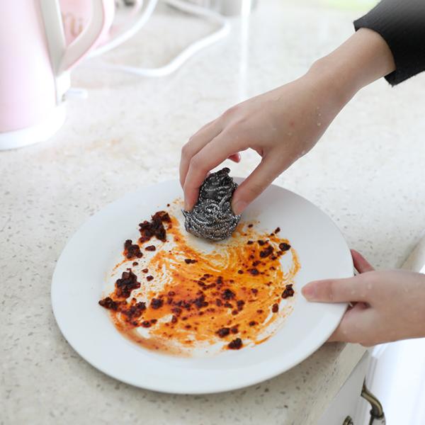 High-quality Scouring Pad Kitchen Cleaning Ball Pure Copper Scrubber Scourer