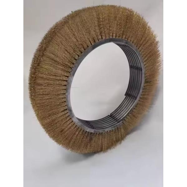 Double Stainless Steel Belt Spiral Roller Brush With Or Without Shaft