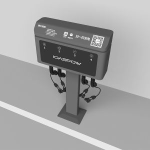 Electric scooter DC shared charging pile 4 outputs support QR code payment support 6A fast charging