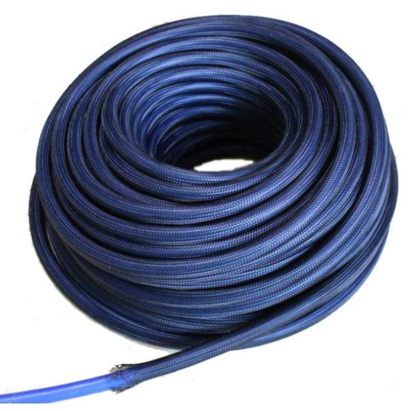 Buy Wrap Around Braided Expandable Wire Sleeving Polyester / Nylon Cable Protection at wholesale prices