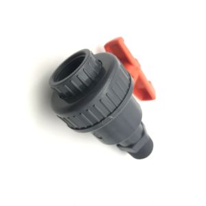 Normal Temperature PVC M/F Single Union Ball Valve for Irrigation and Swimming