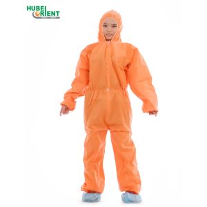 Medical Disposable Polypropylene Coverall With Hood