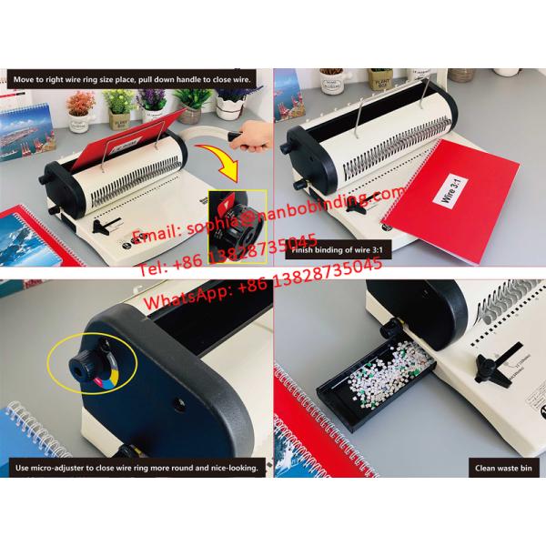 4mm Square Hole Wire 3/1 Manual Punching Machine