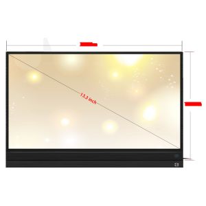 178 Degree Full View 72% Color Gamut 13.3 Inch Portable FHD Monitor