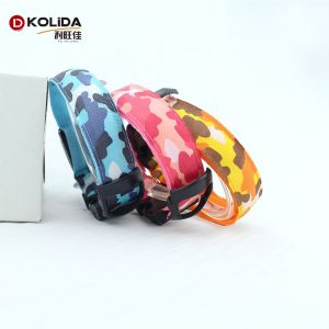 Luminescent Waterproof Lighted Dog Collar , Safety Glow Dog Collar Leash
