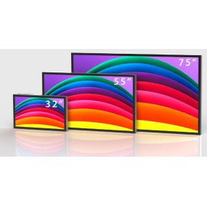 PCAP Touch Frameless Lcd Display OLED IP67 Waterproof Anti Reflective