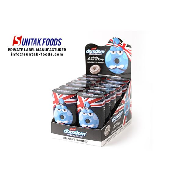 Fat Free Sugar Free Mint Candy Healthy , Sugar Free Breath Mints Candy Hole Shape