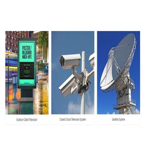 1 Conductor RG6 Coaxial Cable For Outdoor CATV CCTV System