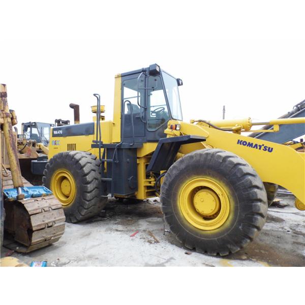 Buy 2010 Year Used Komatsu Wheel Loader WA470-3 4.2cbm Bucket 21610kg Operating Weight at wholesale prices