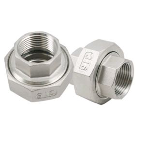 Threaded Pipe Fitting Stainless Steel Casting Conical Union Male Female Union