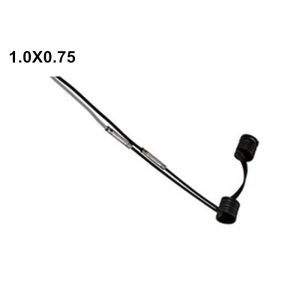 Industrial electric heater coil heaters flat section 1.0X1.75 round pipe1.5