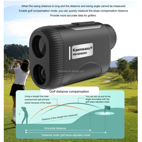 Durable Construction 800m High Accuracy OEM Golf Rangefinder with Slope Magnetic Function and Sport Laser Technology