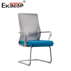 Mesh Back Arch Metal Frame Office Chair 3D Armrest Adjustable Height