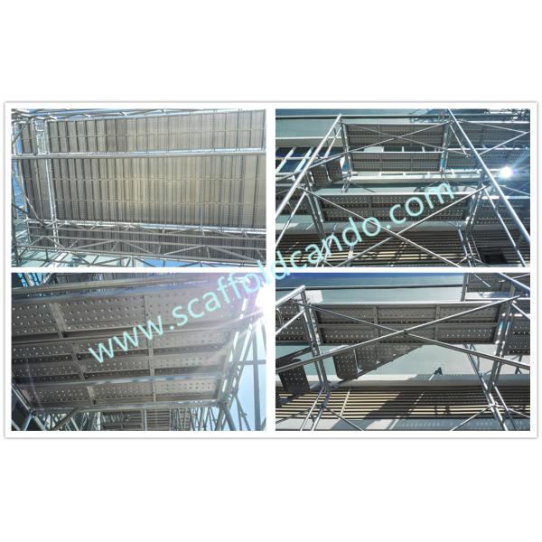 1200mm 1500mm 1800mm 1829mm 2400mm Q235 good quality scaffolding galvanized steel plank with hooks catwalk for Ringlock
