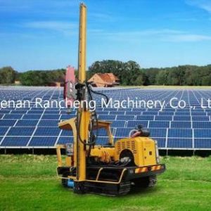 Quality Solar Pile Driver With 39KW Engine 170 Cm Drilling Depth 2600 Mm Piling Height for sale