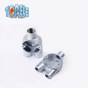 Malleable Iron Aluminum Electrical Junction Box Galvanized 20mm 25mm