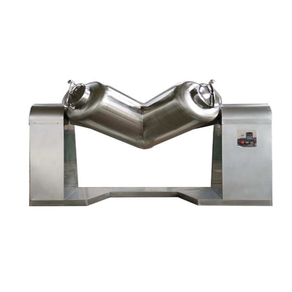 Buy Industrial Blender Cone Type Dry Pharmaceutical Powder Spice V Mixer Machine at wholesale prices