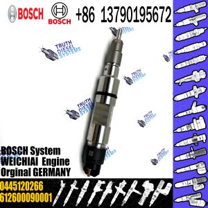 New Diesel Common Rail Fuel Injector 0445 120 266 0445120266 For Weichai Pw