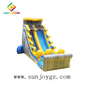Protable Inflatable Water Slide For Children 3 Years Guarantee