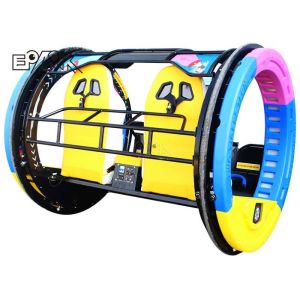 300W Amusement Game Machines 360 Degree Rolling Electric Leswing Happy Car
