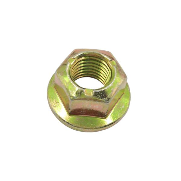 Galvanized ISO7044 3-Point All-Metal Prevailing Torque Type Hexagon Flange Nuts Grade 10