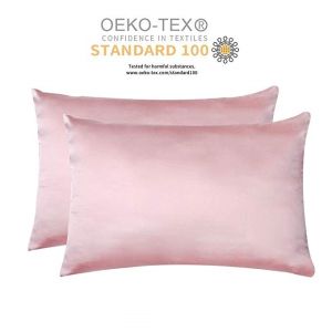 Custom Organic 19mm Woven Mulbery Pure Silk Pillowcase For Acne Warrens