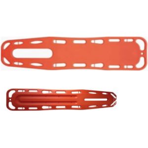 Hospital patient special aluminum alloy material stretcher orange