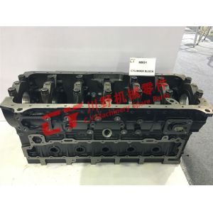 1112104447 6BG1 Diesel Cylinder ISUZU Engine Block 155KG