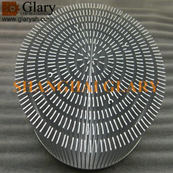 Buy GLR-PF-210073 8.27" high power forging led cooler; 120W forged heatsinks at wholesale prices
