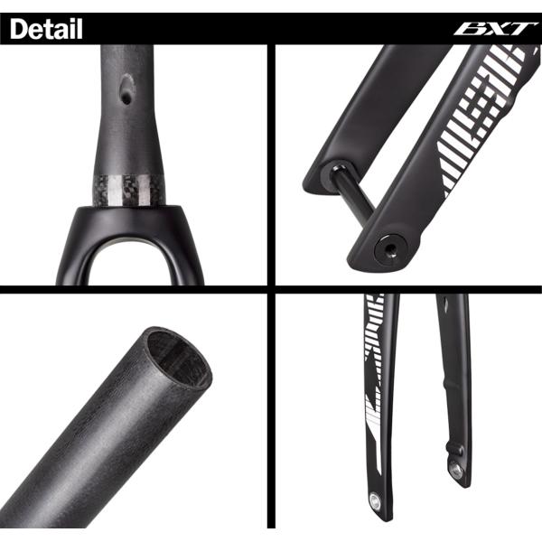 Full Carbon Fiber Road Bike Fork Aero Shaping Disc Brake Forks 700C