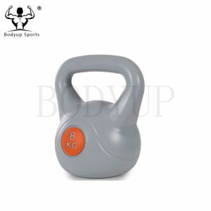 Quality PE And Cement Material Fitness Equipment Kettlebells With Sand Filled for sale
