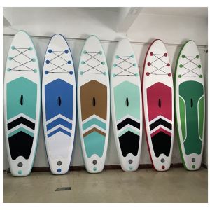 China Drop Stitch Inflatable SUP Board Floating Stand Up Board Paddle With Complete Accessories on sale