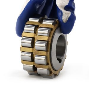 500752307 Nylon Cage Double Row Eccentric Roller Bearing 35x86.5x50mm
