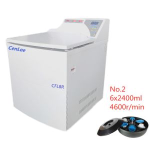 RCF Brushless Motor Blood Bank Refrigerated Centrifuge 9600ml