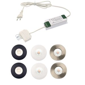 Home Indoor PF0.9 Undermount LED Cabinet Lights For Showcase